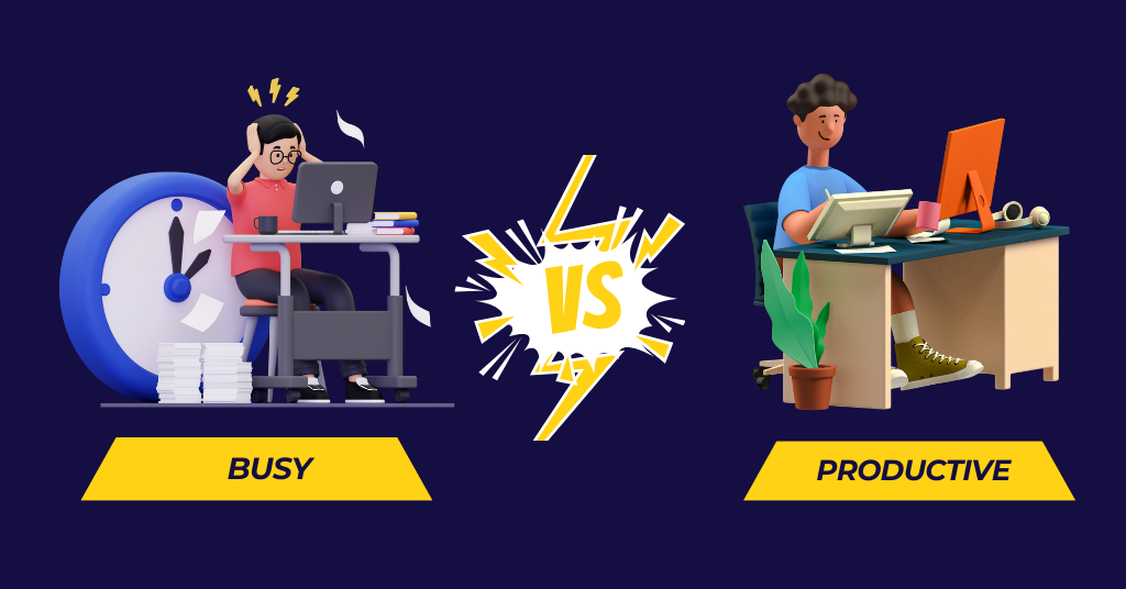 قوة الإنتاجية: لا تقع في فخ الإنشغال 